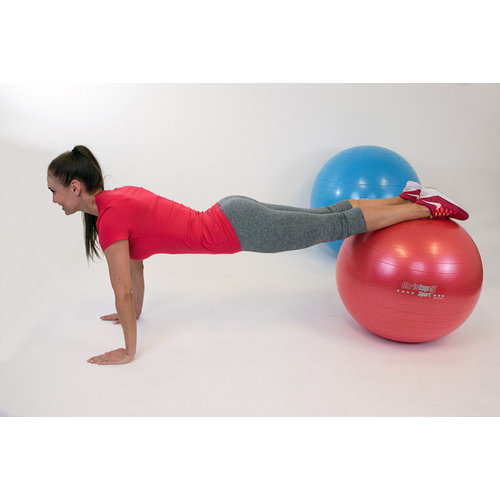 Christopeit Christopeit Gym ball 65cm incl. pump red