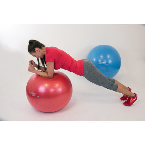 Christopeit Christopeit Gym ball 65cm incl. pump red