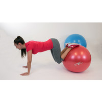 Christopeit Gym ball 65cm incl. pump red Christopeit Christopeit Gym ball 65cm incl. pump red