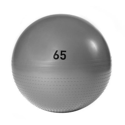 Gymball Adidas 65cm ensfarget grå