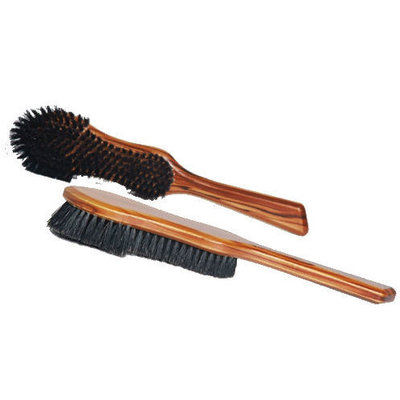 Billiard brush with handle