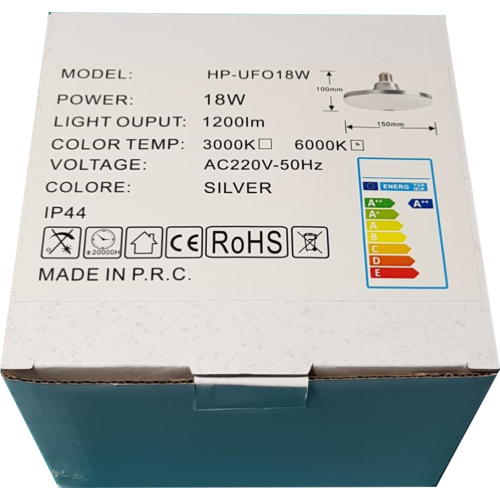 1e kwaliteit LED-lamp 150mm