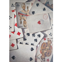 Van den broek biljarts Playing cards postcard