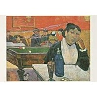 Van den broek biljarts GAUGUIN/CAFE I ARLES/PMM vykort