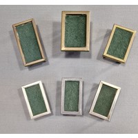 Minibillard lavet af metal fra 6 x 4 x 2,5 cm