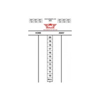 Bull's Dart resultattavla 60x30cm BULL'S Bull's Dart resultattavla 60x30cm