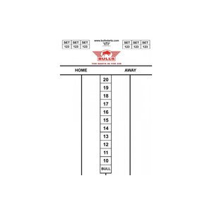 BULL'S Bull's Dart resultattavla 60x30cm Bull's Dart resultattavla 60x30cm