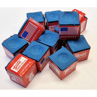 Master billard kridt 12 stk blå Master Master billard kridt 12 stk blå