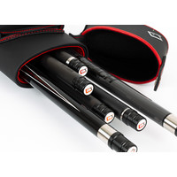 Cuetec Cue Hard Case, Cuetec Pro Line, Black, 2x4, 85cm