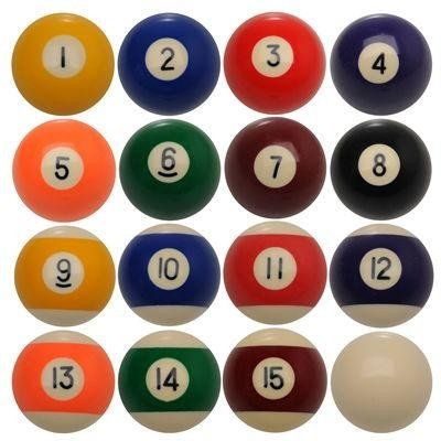 Urn pool billiard ball