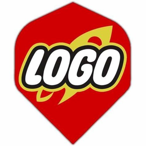 Dart flight tryckt med logotyp, text eller bild Van den broek biljarts Dart flight tryckt med logotyp, text eller bild