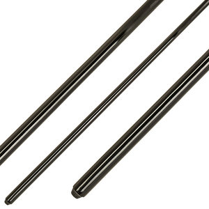 Rest cue black one-piece 145 cm