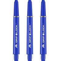 Mission Grip Lock Dart Shafts - In Between, Blue