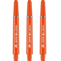 Mission Grip Lock Dart Shafts - In Between, Orange