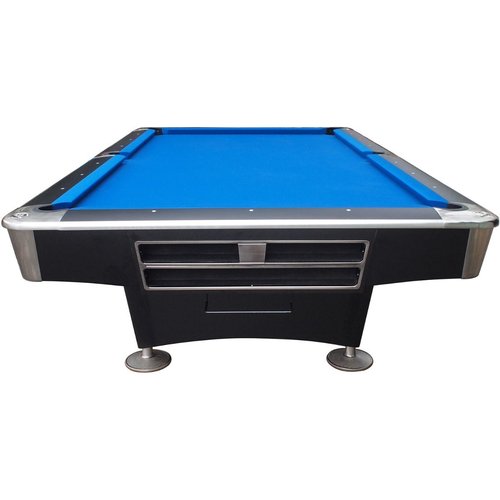 BUFFALO Pooltafel Buffalo Pro-II pooltafel mat zwart  drop pocket