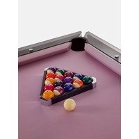 Impatia Filotto Black pool table with smoked glass