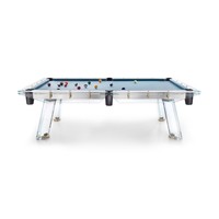 Impatia Filotto Gold pool table 24K gold leaf