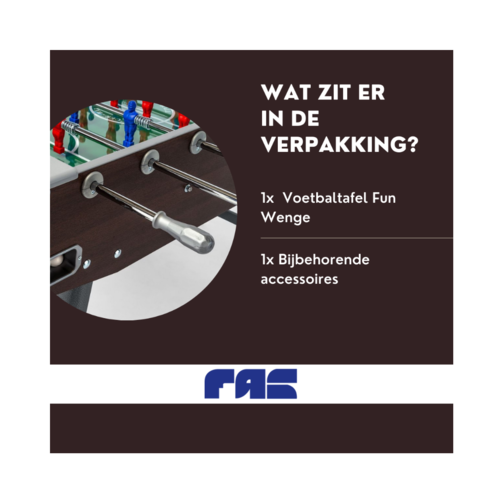 Fas Fun wenge football table Fas Fas Fun wenge football table