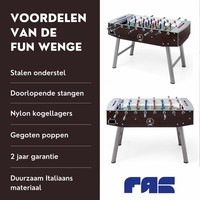 Fas Fas Fun wenge football table