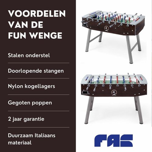 Fas Fas Fun wenge voetbaltafel