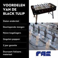 Fas Fas Fun Black Tulip football table