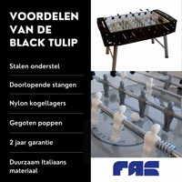 Fas Fun Black Tulip football table Fas Fas Fun Black Tulip football table
