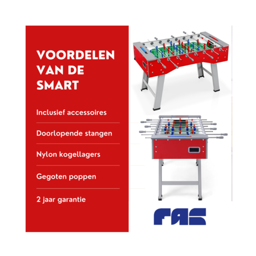 Fas Fas smart opklapbaar voetbaltafel