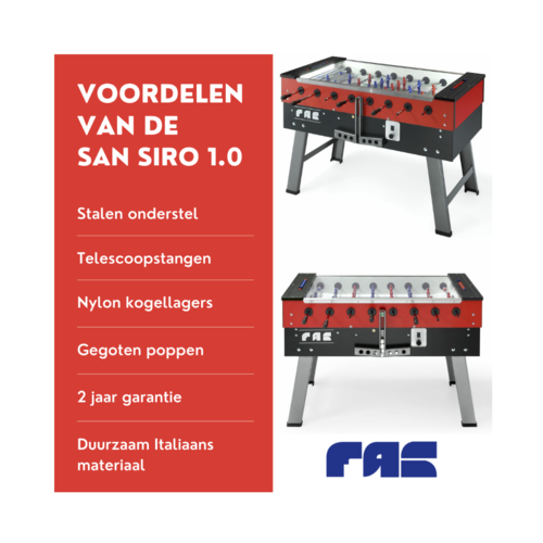 Fas Fas San Siro 1.0 football table