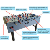 Fas Fas Tournament 2.0 wedstrijdtafel international voetbaltafel