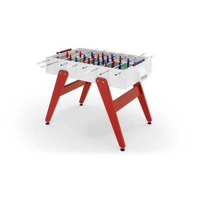 Fas Cross Design football table white