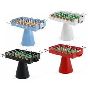 Ciclope design fotbollsbord i vitt, blått, svart eller rött