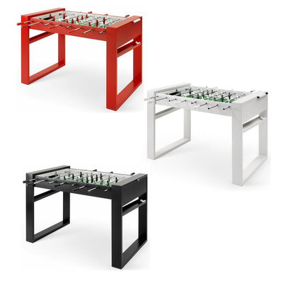 Fas Tour 65 design fotbollsbord i vitt, svart eller rött