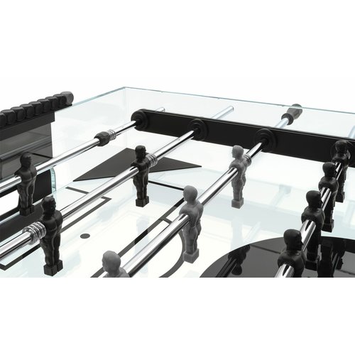 Fas Fas Ghost design football table in black or white in glass