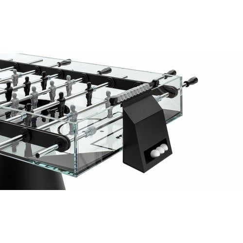 Fas Fas Ghost design football table in black or white in glass