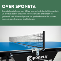 Sponeta Sponeta Bordtennisbord S4-721 inomhusgrön