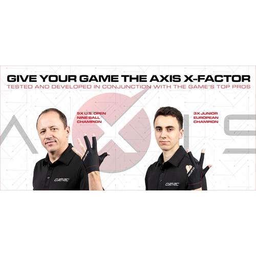 Biljardhandske, Cuetec Axis för högerhänta spelare Cuetec Biljardhandske, Cuetec Axis för högerhänta spelare