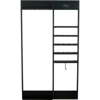 Harlem Buffalo Harlem wall rack black