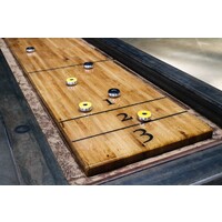 Shuffly DreamX Shuffleboard 14 foot (also 12-22ft possible) Shuffly Shuffly DreamX Shuffleboard 14 foot (also 12-22ft possible)