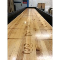 Shuffly Shuffly zwart essen Shuffleboard (ook 12-22ft mogelijk)