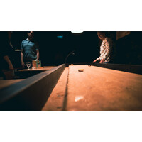 Shuffly Shuffly zwart essen Shuffleboard (ook 12-22ft mogelijk)