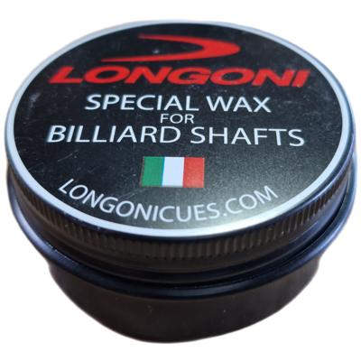 Billiard cue shaft wax Longoni