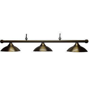 rod lamp 3 shade Lexor Antique Trio