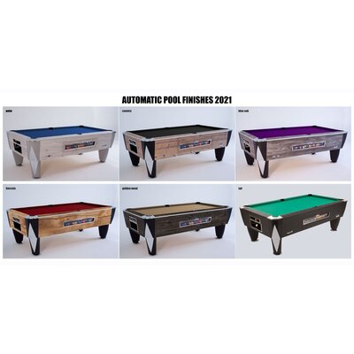 Sam Pool table Magno Sport with coin insert