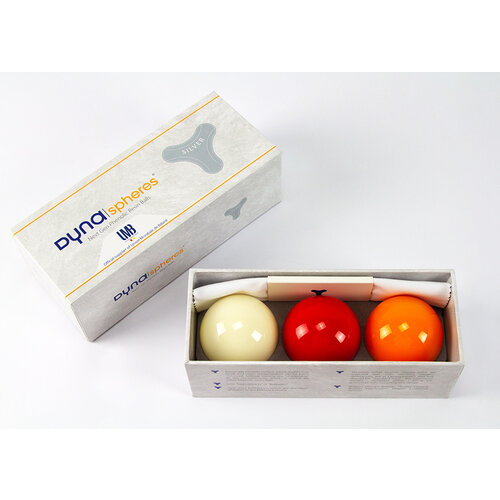 Carambolekugler Dynaspheres Sølv 61,5 Dynaspheres Carambolekugler Dynaspheres Sølv 61,5