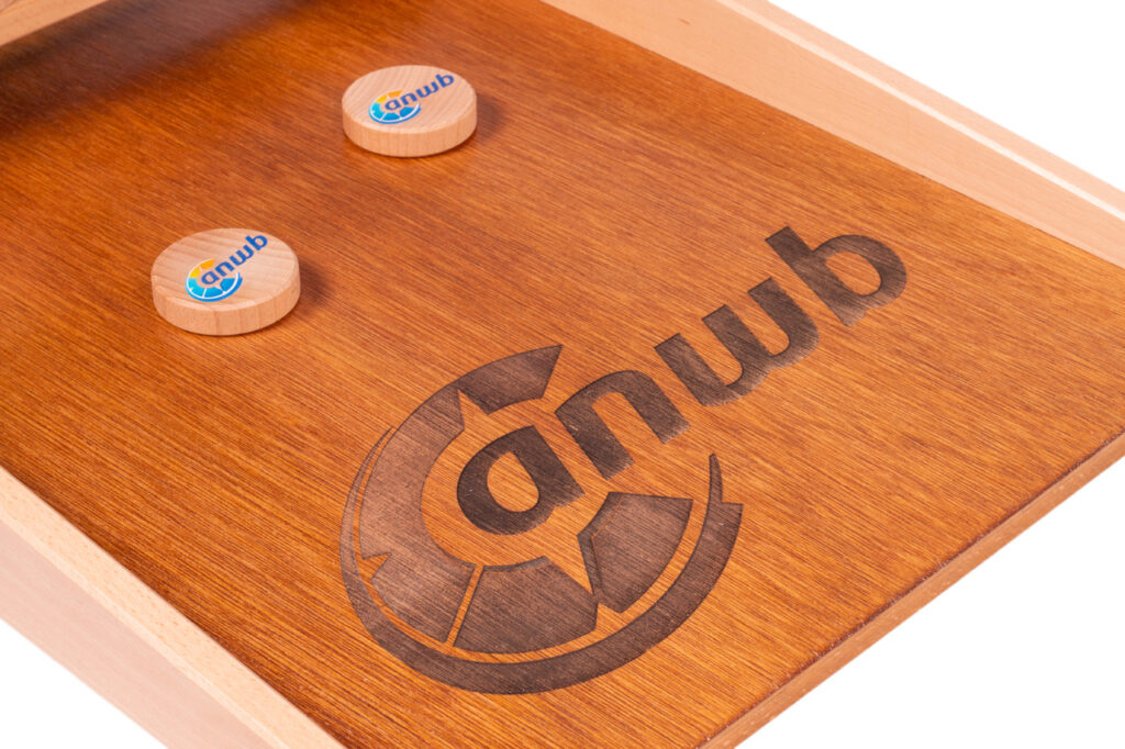 Shuffleboard printing Van den Broek billiards