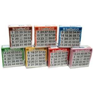Bingo cards pack of 500 pieces