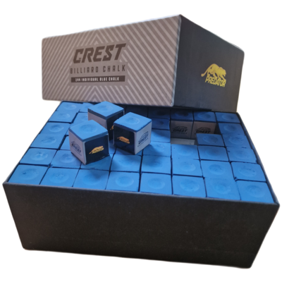 Predator krijt Crest blauw 144 box