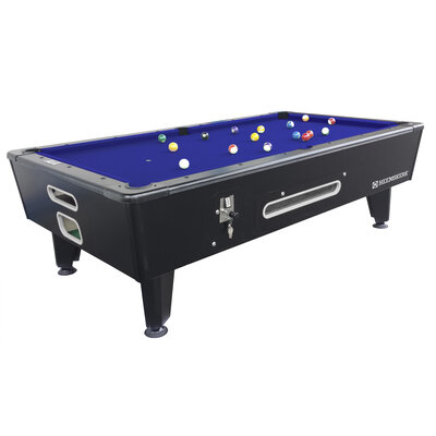 Pool table Kick Shot Black with Coin or Cashless