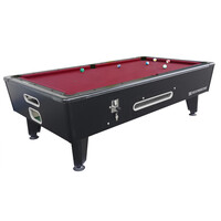 heemskerk Pool table Kick Shot Black with Coin or Cashless