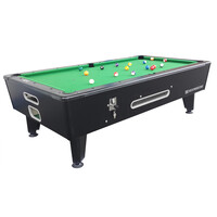 heemskerk Pool table Kick Shot Black with Coin or Cashless